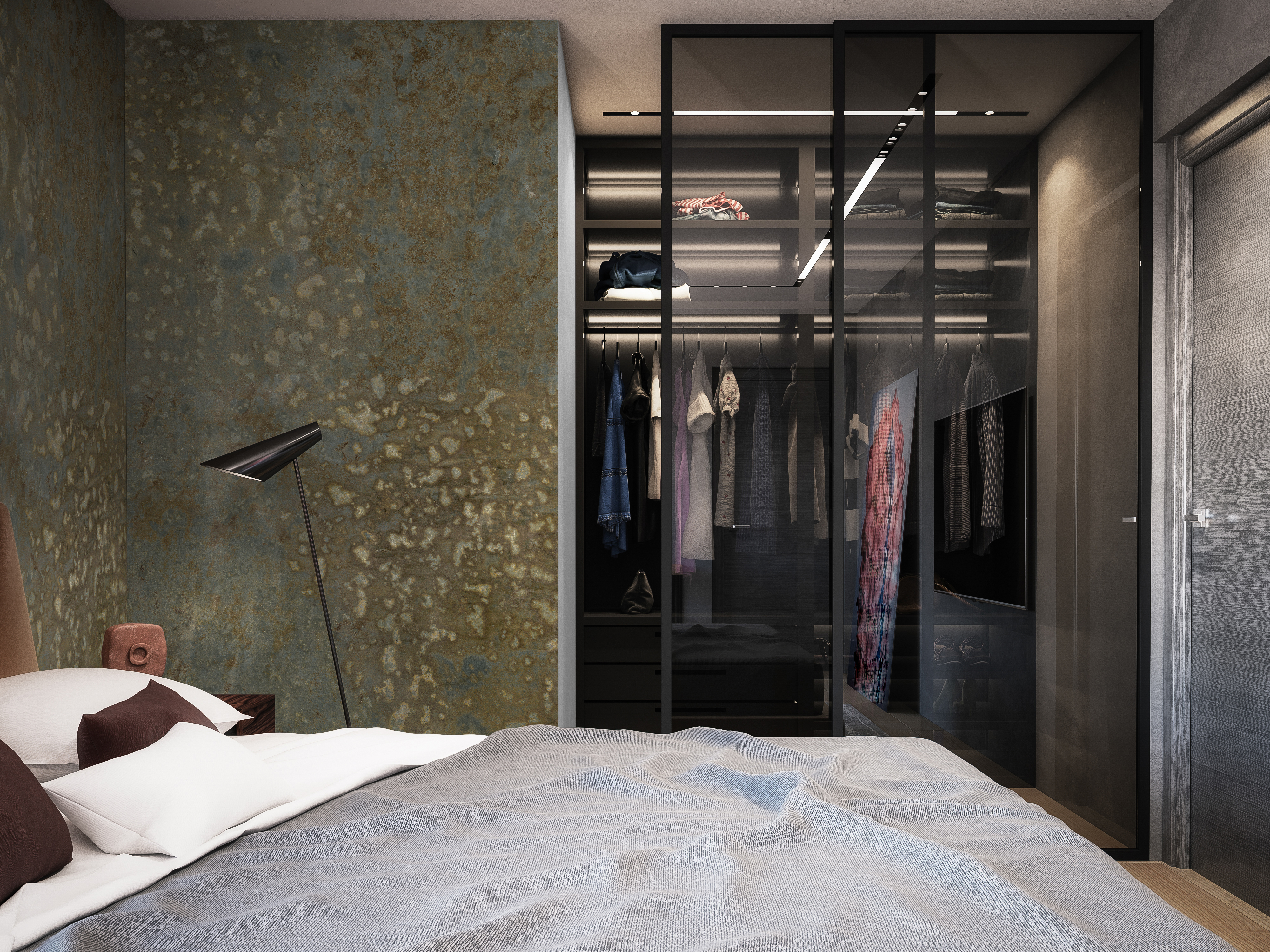 Панель 2800х1230х4 R105 PT Коппе Ламера ROCKO Tiles SPC (Kronospan)